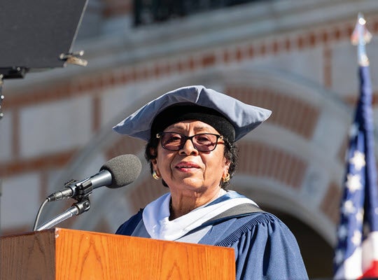 Ruth J. Simmons, president of Prairie View A&M University
